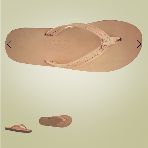 🌈 Leather Rainbow Sandals - Picture 1 of 6